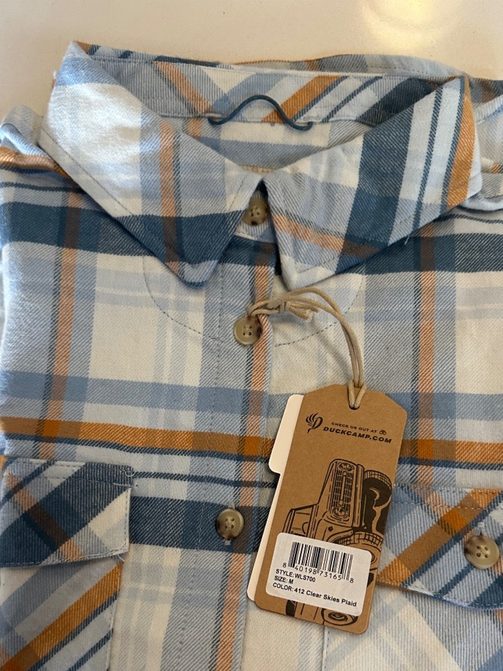 Duck Head Women's Plaid Shirt